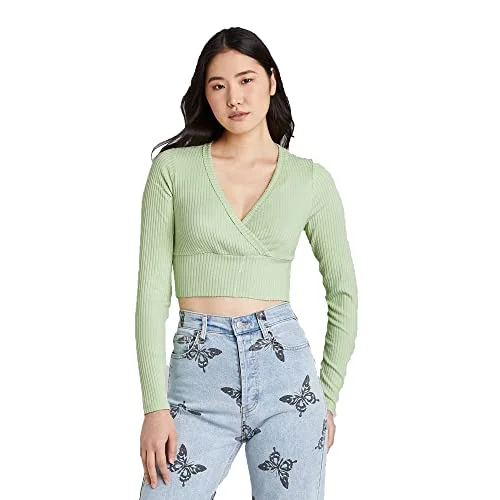 Cozy Tiny Top T-Shirt — (sage green
