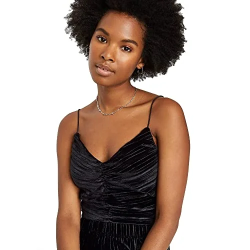 Velvet Cinched Tank Top — l