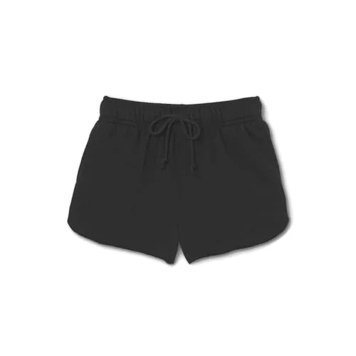High-Rise Dolphin Shorts — fable™ black extra small