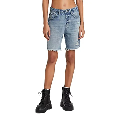 High-Rise Corduroy Mini Skirt — wide leg bermuda jean shorts (as1